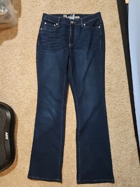 No Boundaries Women's Dark Blue Flare Jeans